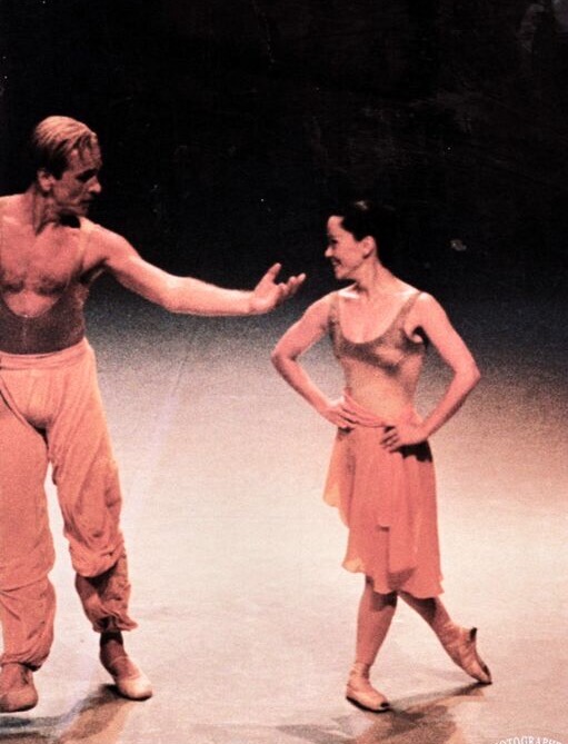 photo of Christina-Maria Mittelmaier dancing with a partner